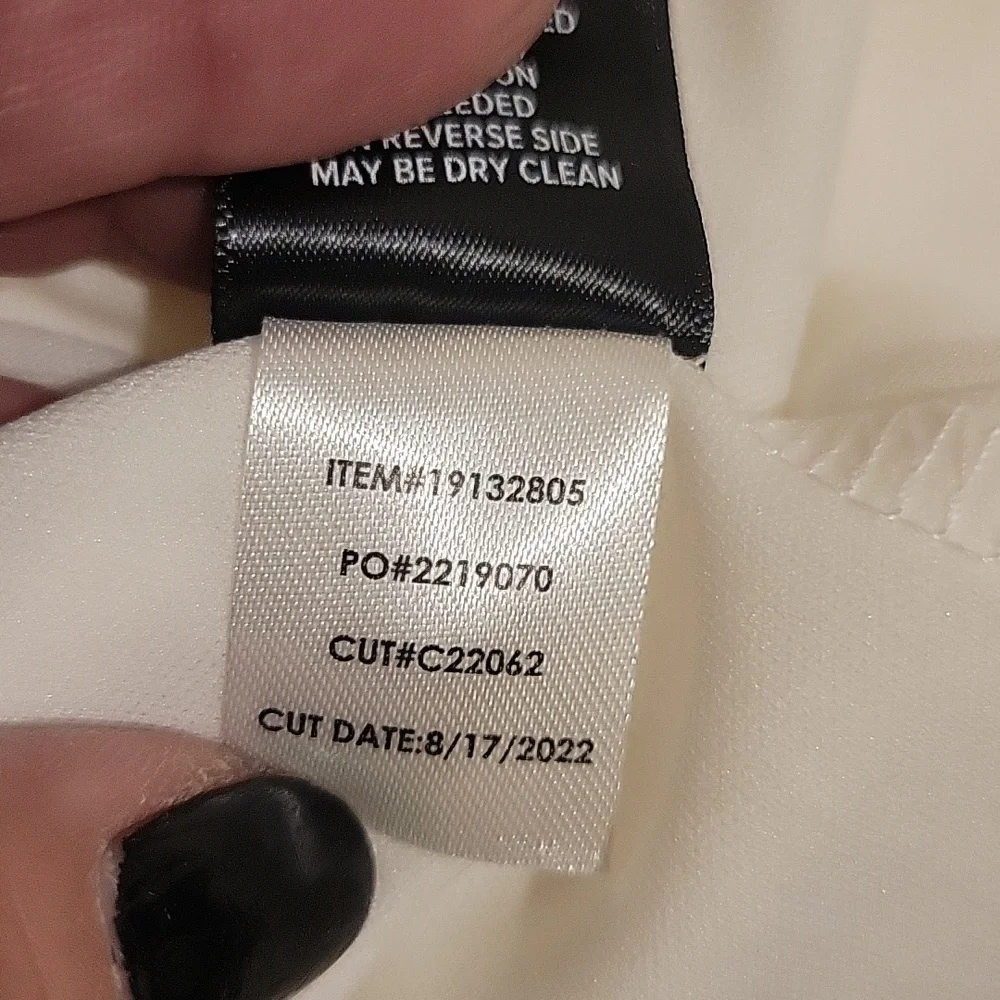 Wpmen's Torrid Top Or Mini Dress Size 3 With White Sequin Embellished - Picture 7 of 12